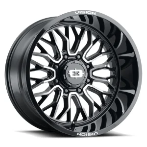Vision Wheel Off-Road – 402 RIOT – Black – 20″x12″ -51mm – Summer Wheels – 402-20281GBMF-51